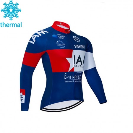 Maillot vélo 2020 IAM Cycling Hiver Thermal Fleece N002